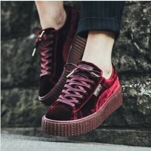 FENTY x PUMA BY RIHANNA VELVET CREEPERS size 7